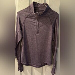 Long Sleeve Active Shirt - Purple M